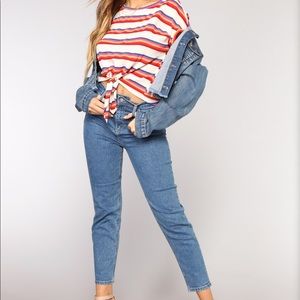 Fashion Nova Krista High Rise Mom Jeans